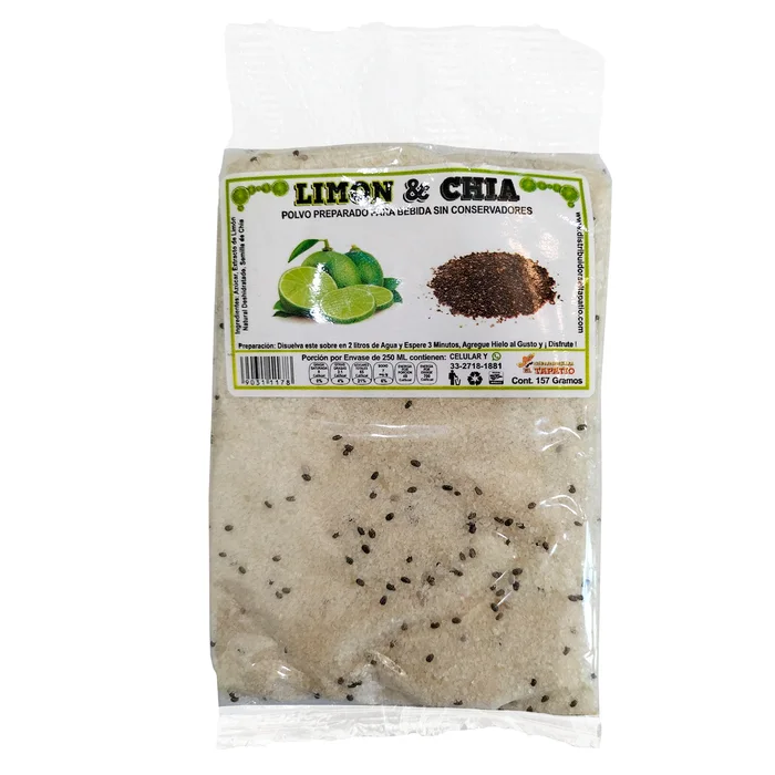 Limón con chía