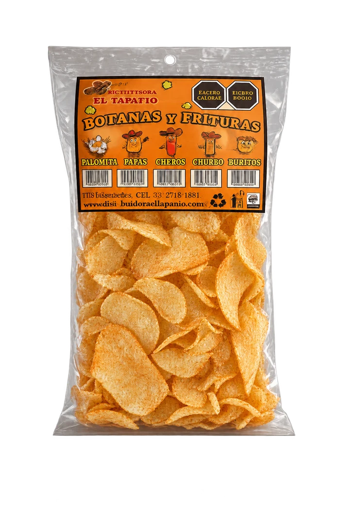 Papas doradas jalapeño