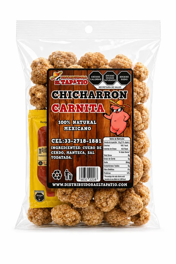 Chicharrón carnita