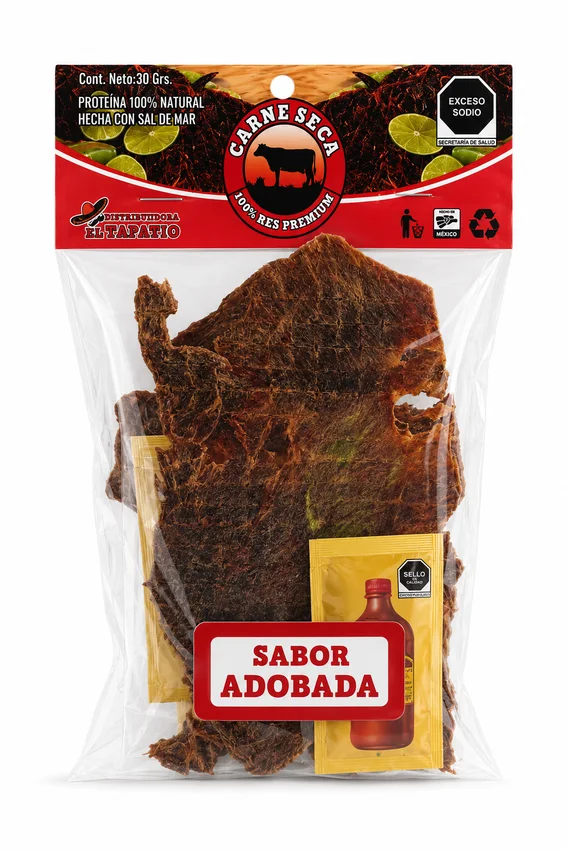 Carne seca adobada