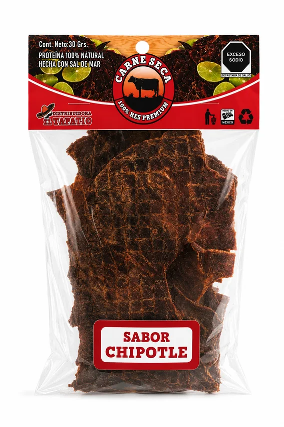 Carne seca chipotle