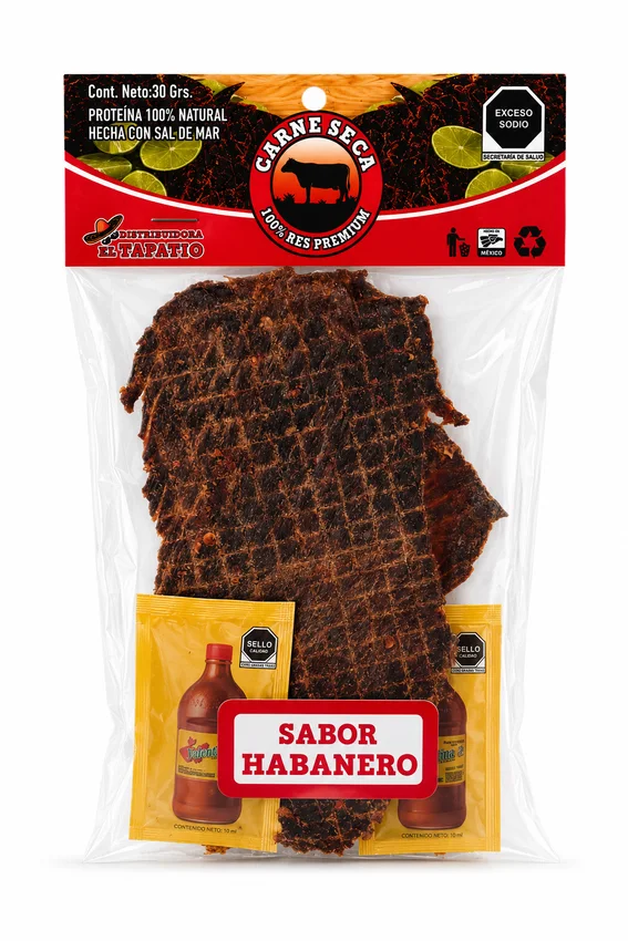 Carne seca habanero